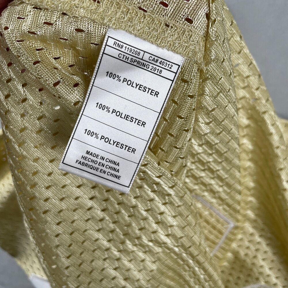 Shaquille O'Neal #34 LA Lakers 1996-97 Mitchell Ness‎ Gold Swingman Jersey Sz M - Picture 7 of 10